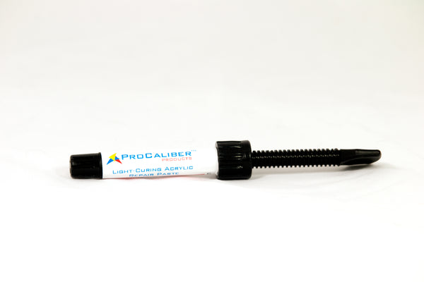 Sink, Tub, Tile and Toilet Chip & Nick Repair 3-GM Syringe - White LCA Gel